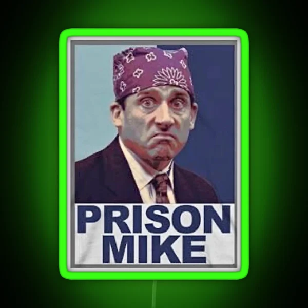 Prison Mike RGB Neon Sign