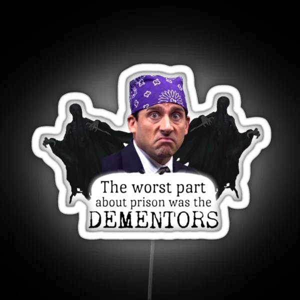 Prison Mike The Office Dementors RGB Neon Sign
