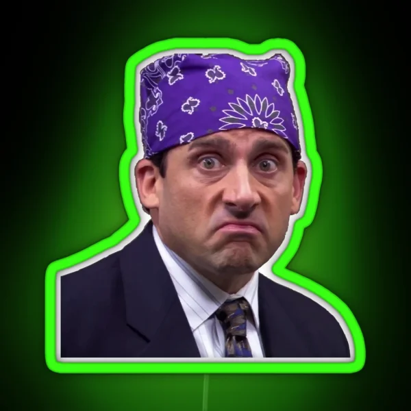 Prison Mike The Office RGB Neon Sign