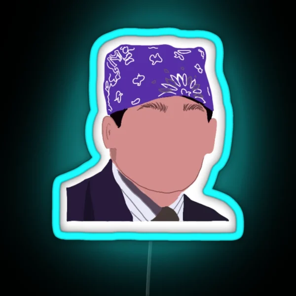 Prison Mike The Office RGB Neon Sign