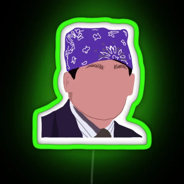 Prison Mike The Office RGB Neon Sign