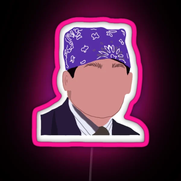 Prison Mike The Office RGB Neon Sign