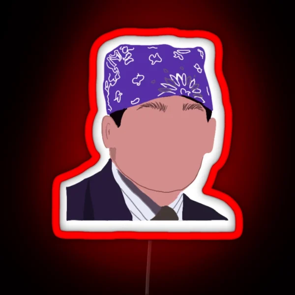 Prison Mike The Office RGB Neon Sign