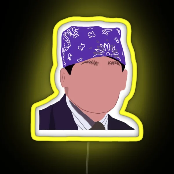 Prison Mike The Office RGB Neon Sign