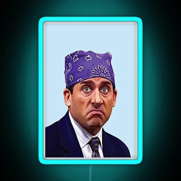 Prison Mike The Office RGB Neon Sign