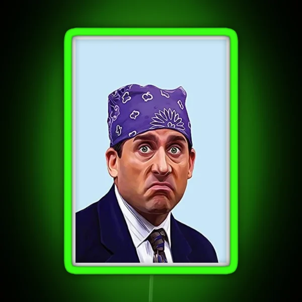 Prison Mike The Office RGB Neon Sign