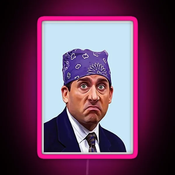 Prison Mike The Office RGB Neon Sign