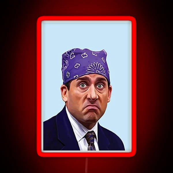 Prison Mike The Office RGB Neon Sign