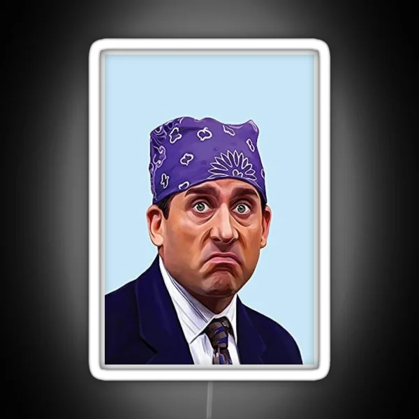 Prison Mike The Office RGB Neon Sign