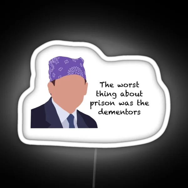 Prison Mike Words RGB Neon Sign