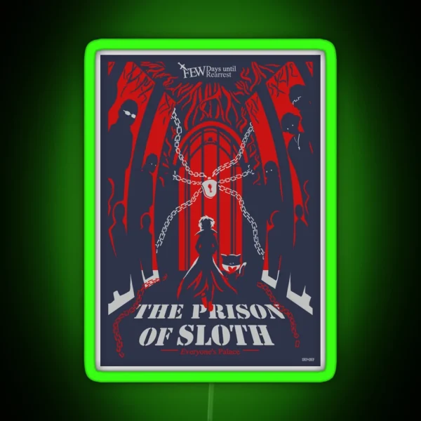 Prison Of Sloth RGB Neon Sign