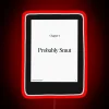 kindle rgb neon sign red
