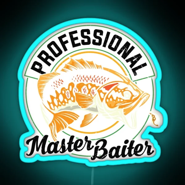 Professional Master Baiter RGB Neon Sign