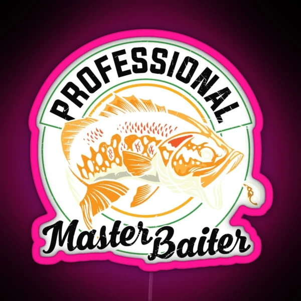 Professional Master Baiter RGB Neon Sign
