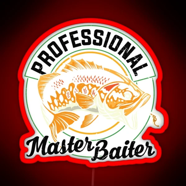 Professional Master Baiter RGB Neon Sign