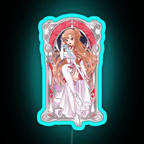 Project SAO Asuna RGB Neon Sign