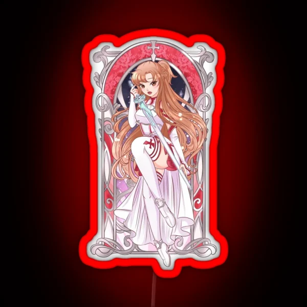 Project SAO Asuna RGB Neon Sign