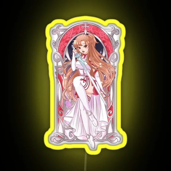 Project SAO Asuna RGB Neon Sign