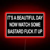 Neon Sign with RGB LED Lighting - Red