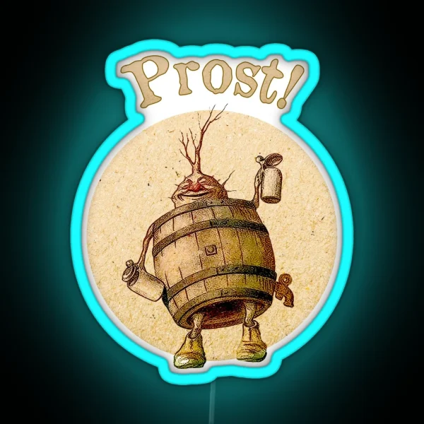 Prost Beer Saying RGB Neon Sign