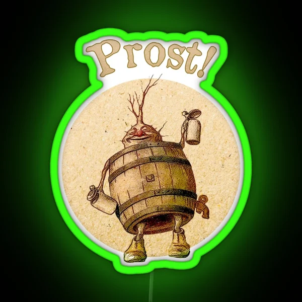 Prost Beer Saying RGB Neon Sign