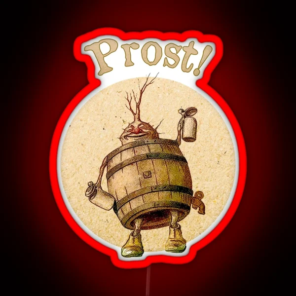 Prost Beer Saying RGB Neon Sign