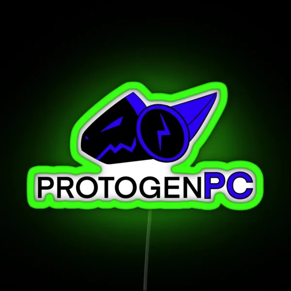 Protogen PC RGB Neon Sign