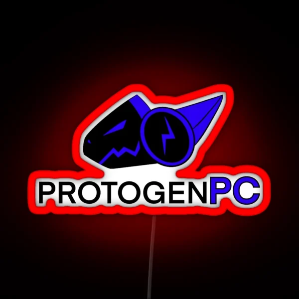 Protogen PC RGB Neon Sign