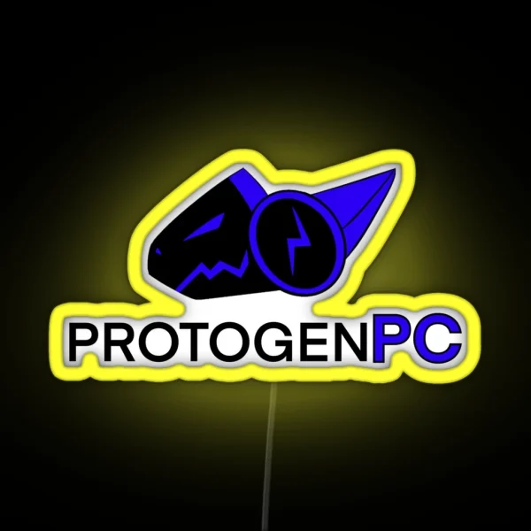 Protogen PC RGB Neon Sign