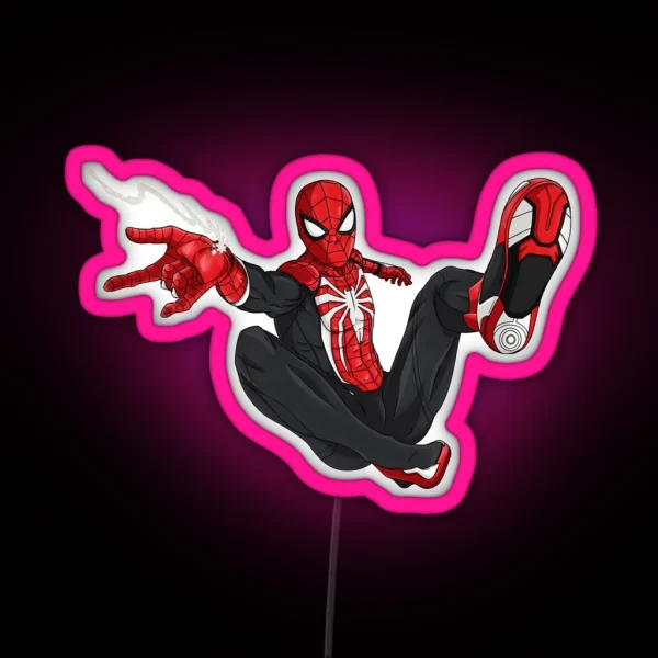 Ps5 Spidey RGB Neon Sign
