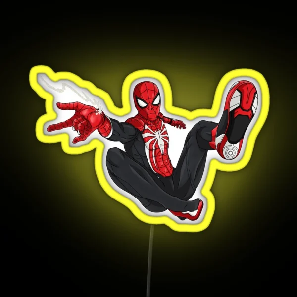 Ps5 Spidey RGB Neon Sign