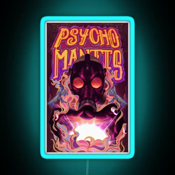 Psycho Mantis Fortune Teller RGB Neon Sign