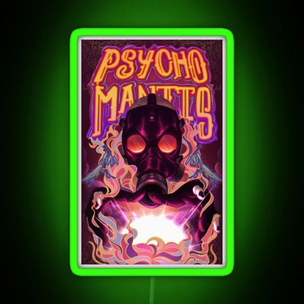 Psycho Mantis Fortune Teller RGB Neon Sign
