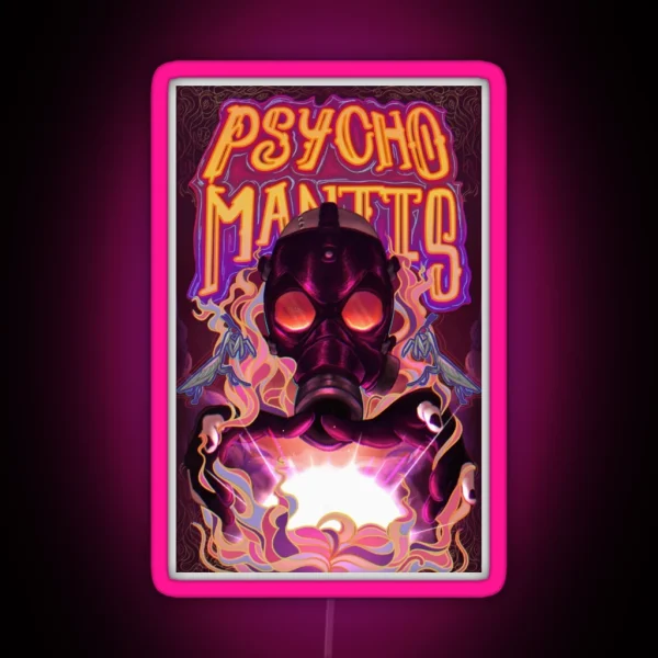 Psycho Mantis Fortune Teller RGB Neon Sign