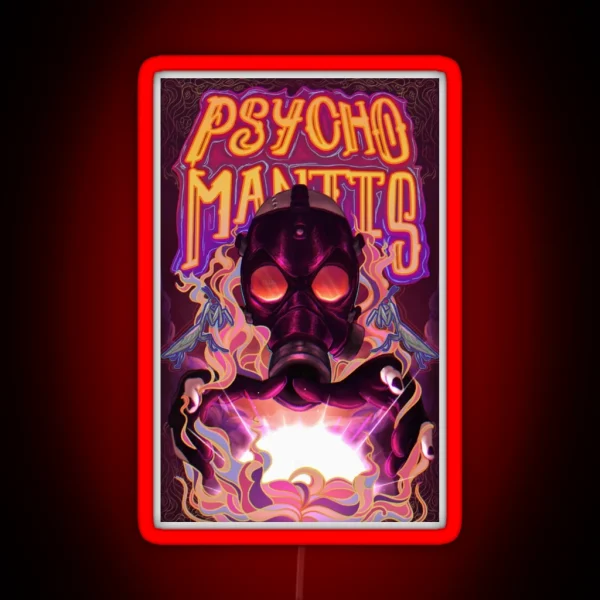 Psycho Mantis Fortune Teller RGB Neon Sign