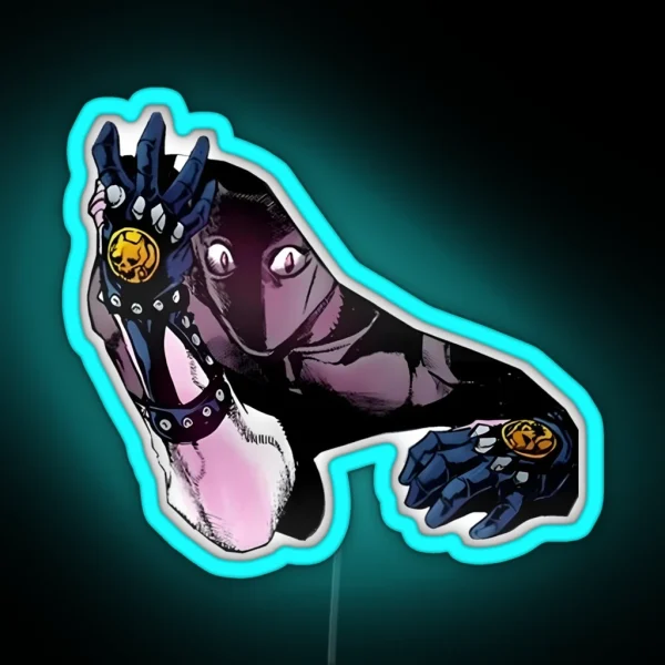 Psycho Villain Stand RGB Neon Sign