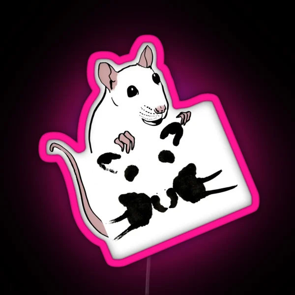 Psychologist Rat RGB Neon Sign