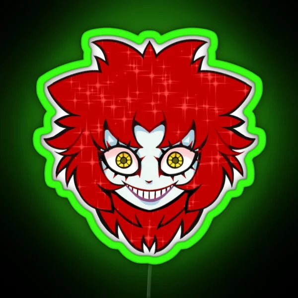 Psychotic Jennifer RGB Neon Sign
