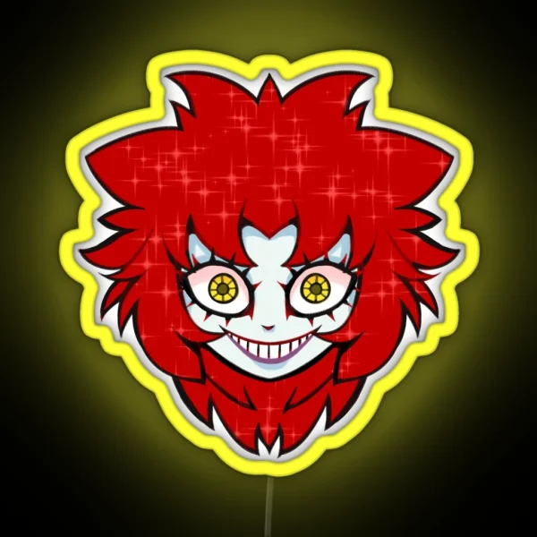 Psychotic Jennifer RGB Neon Sign