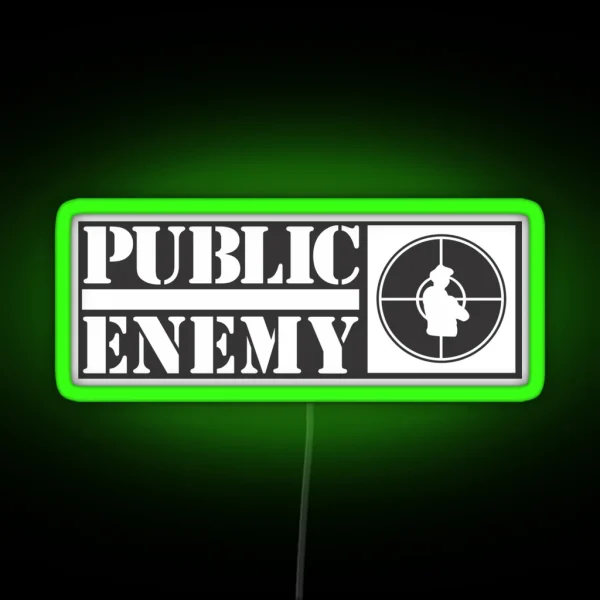 Public Enemy RGB Neon Sign