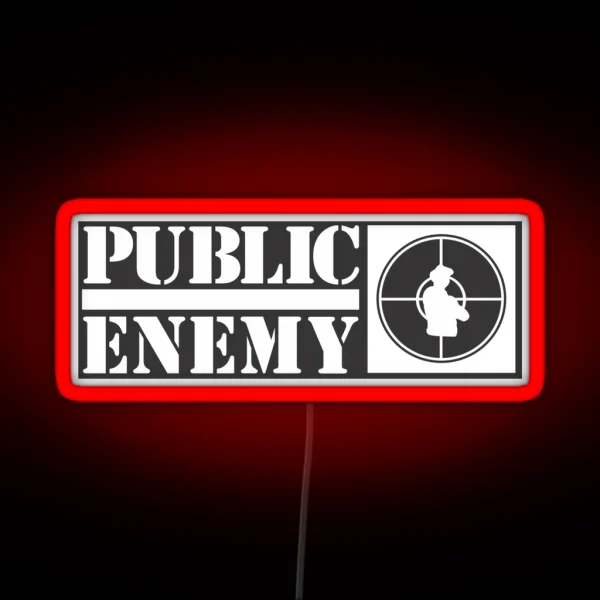 Public Enemy RGB Neon Sign