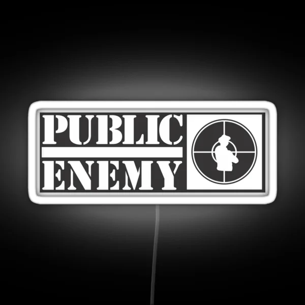 Public Enemy RGB Neon Sign