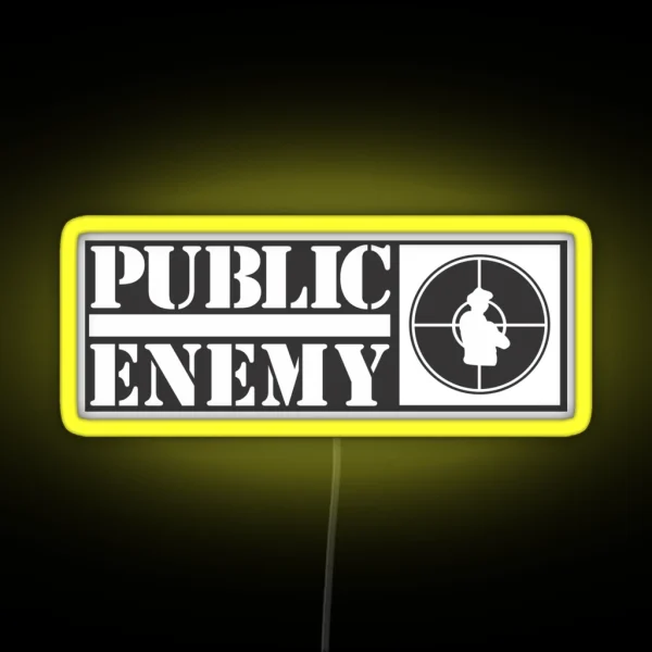 Public Enemy RGB Neon Sign