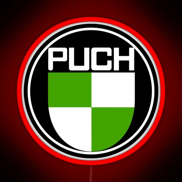 Puch Logo Original RGB Neon Sign