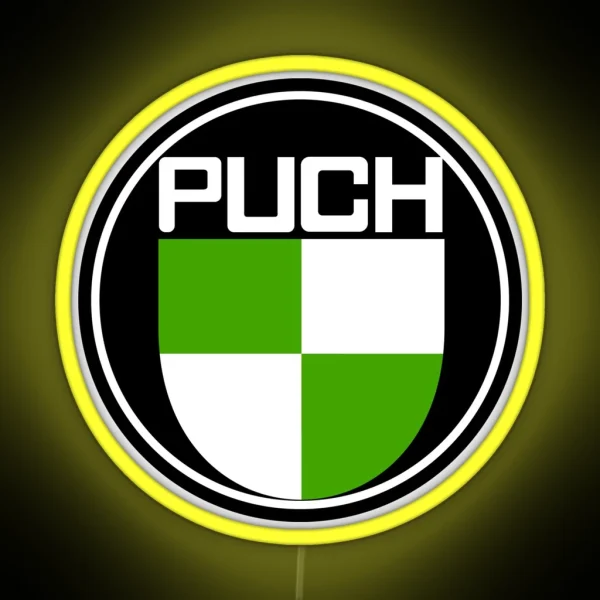 Puch Logo Original RGB Neon Sign