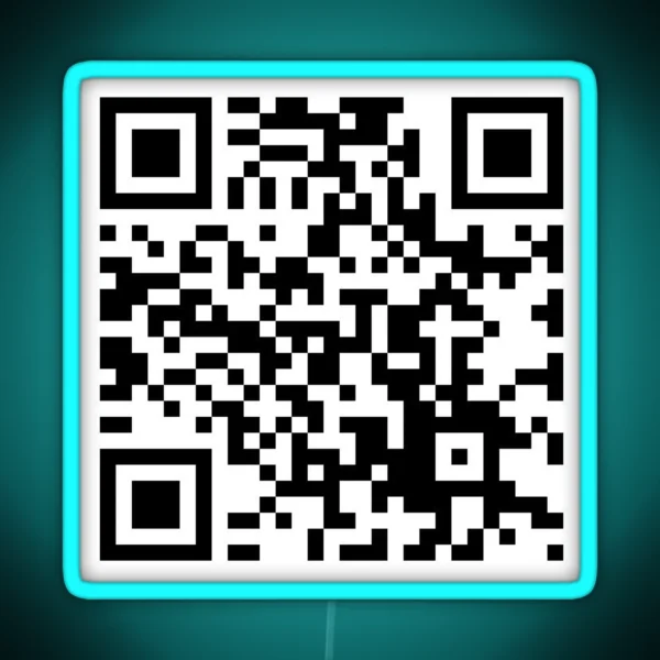 Pudding Supernatural QR Code Led RGB Neon Sign