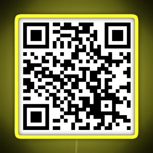Pudding Supernatural QR Code Led RGB Neon Sign
