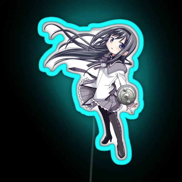 Puella Magi Homura Akemi RGB Neon Sign