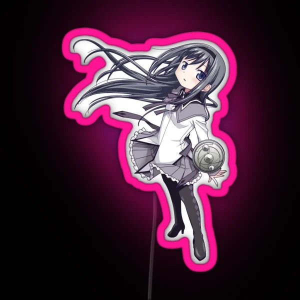Puella Magi Homura Akemi RGB Neon Sign