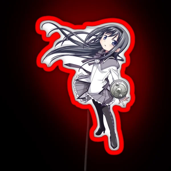 Puella Magi Homura Akemi RGB Neon Sign